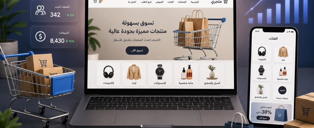 كيف تبدأ مشروع تجارة إلكترونية ناجح برأس مال بسيط؟