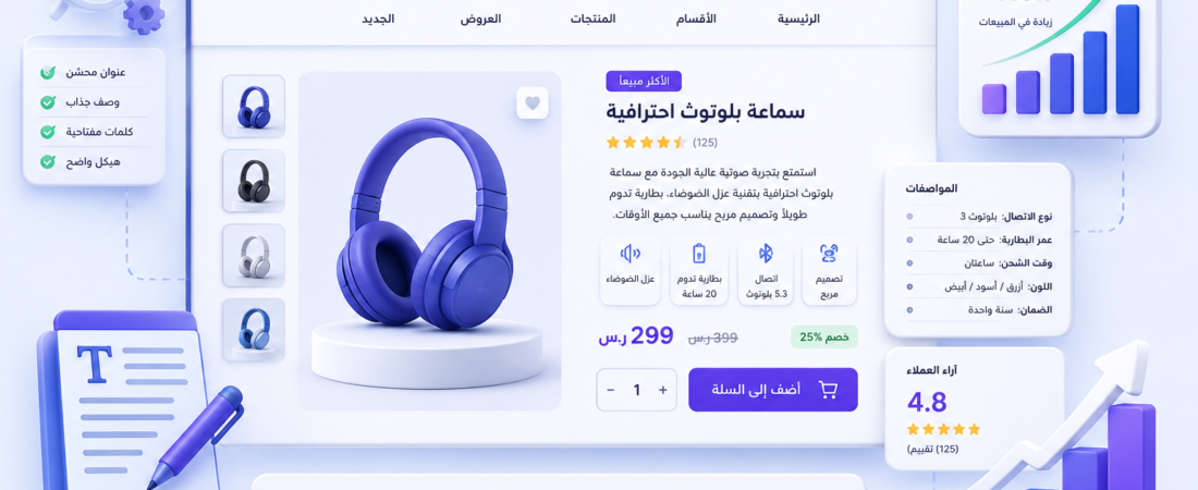 كيف تكتب وصف منتجات احترافي يزيد مبيعات متجرك الإلكتروني؟